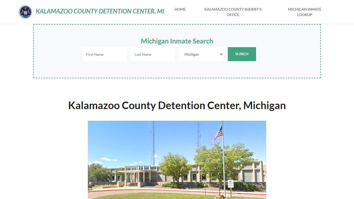 Kalamazoo County Detention Center, MI Inmate Roster, Offender Search